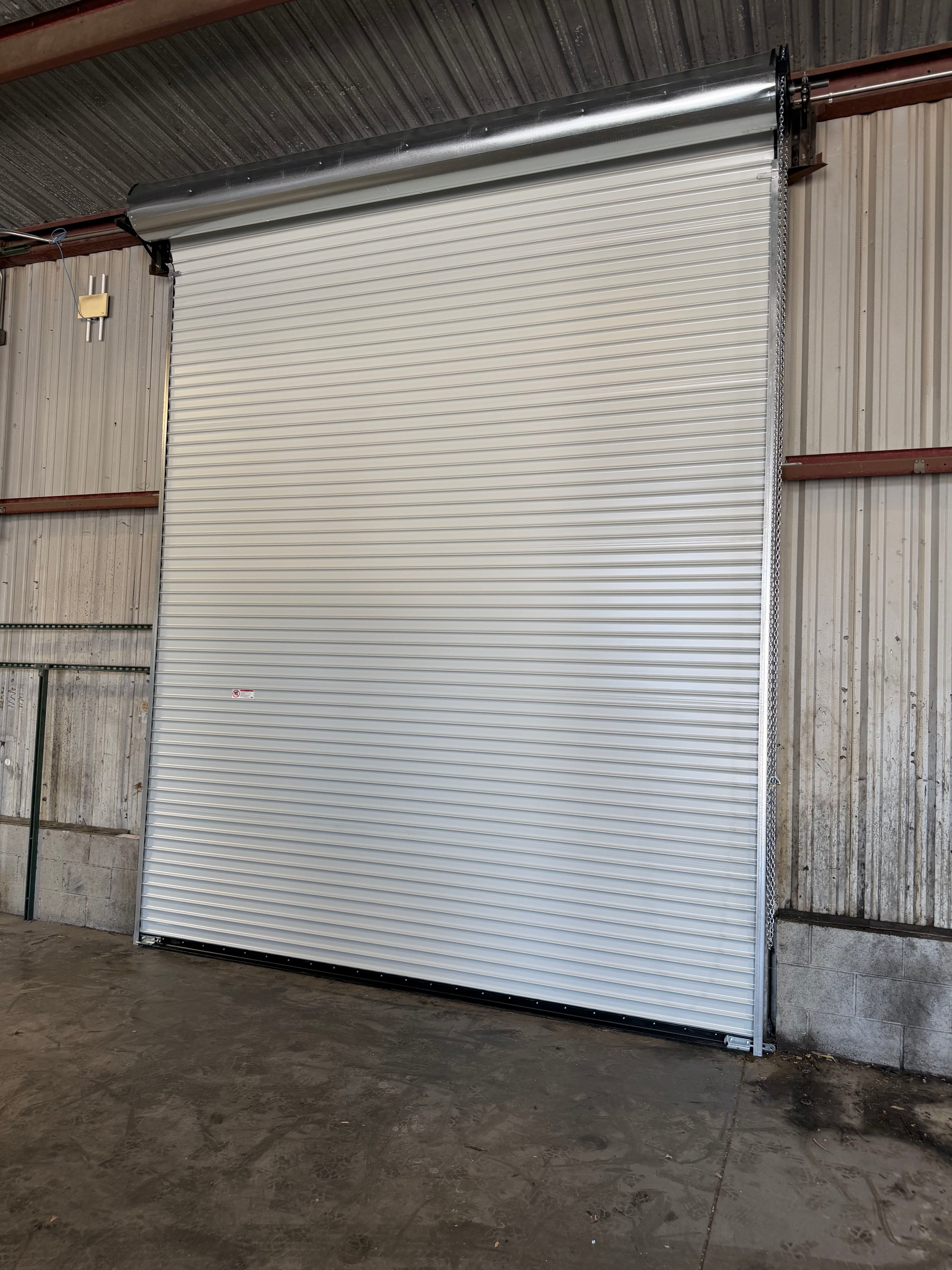Project Commercial Roll-Up Sheet Door Built to Handle Daily Punishment image