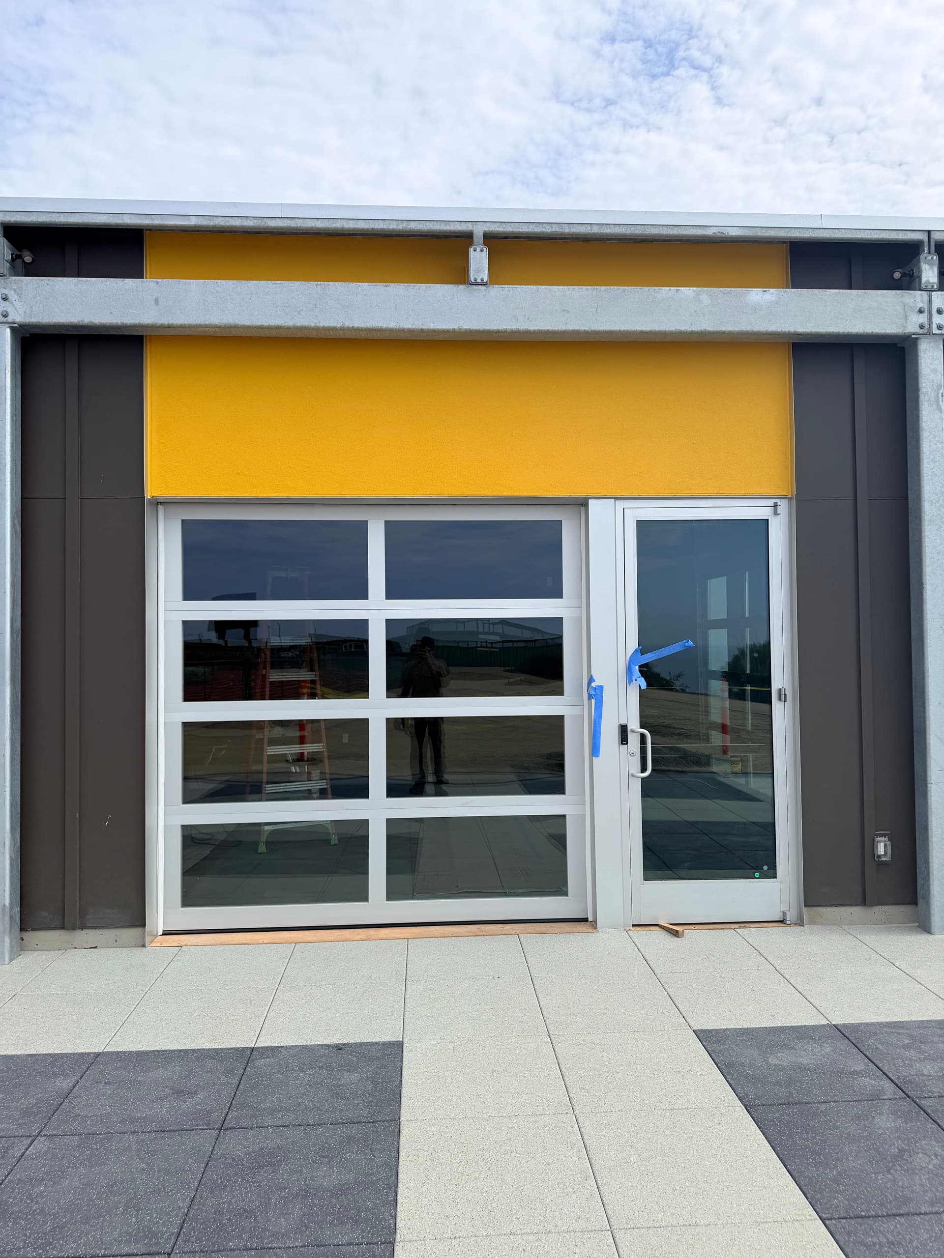 Gallery photos for Clopay 904U Commercial Door Install at a Gym: Image #1