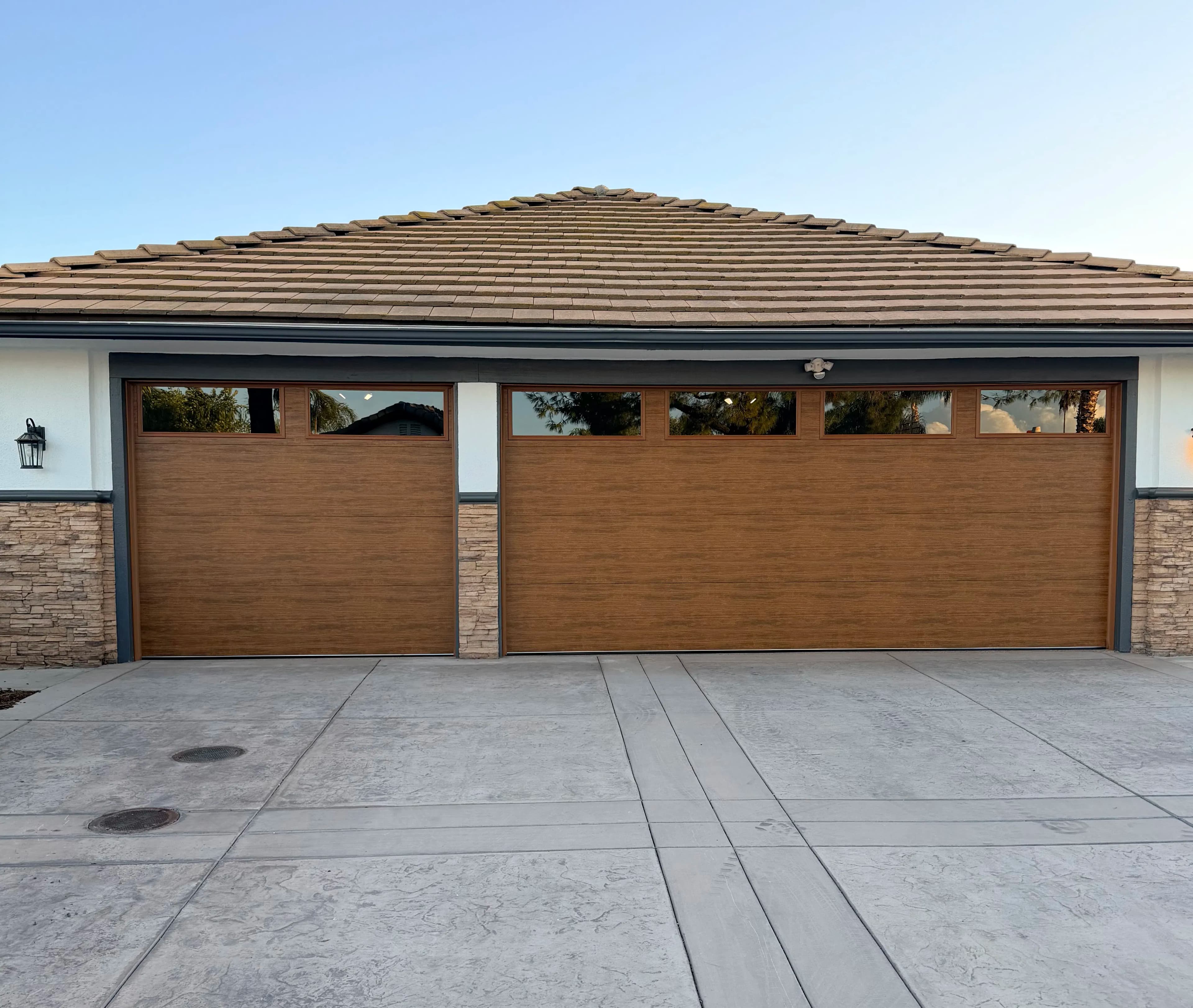 Project Clopay Modern Steel Ultra-Grain Garage Door Installation That Turns Heads image