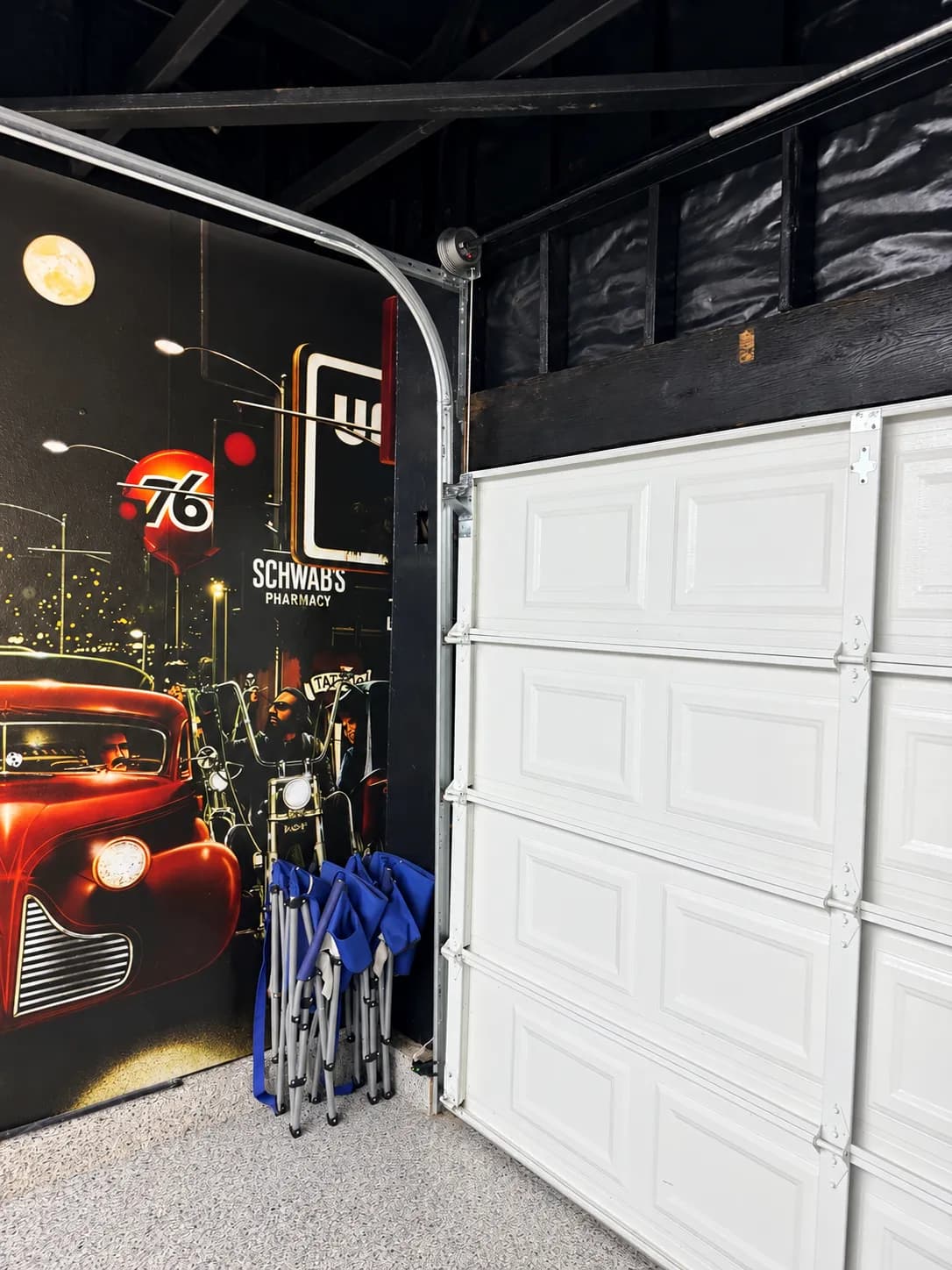 Custom High-Lift Track Conversion That Actually Opens Up Your Garage image