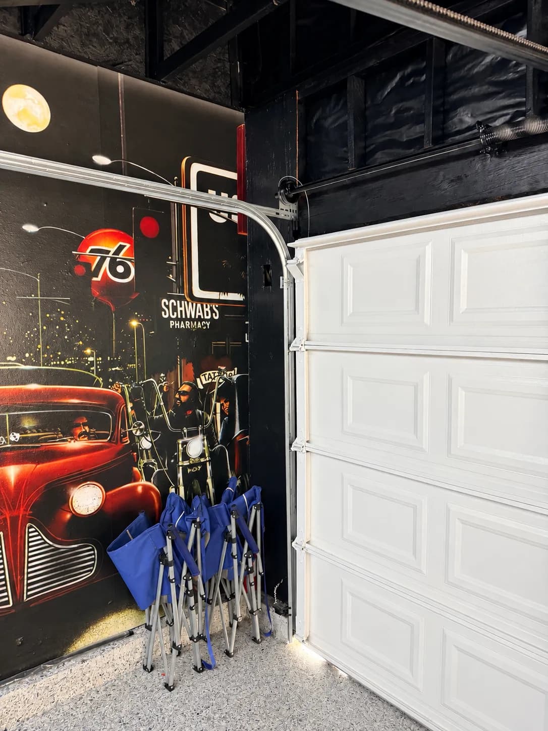 Gallery photos for Custom High-Lift Track Conversion That Actually Opens Up Your Garage: Image #1